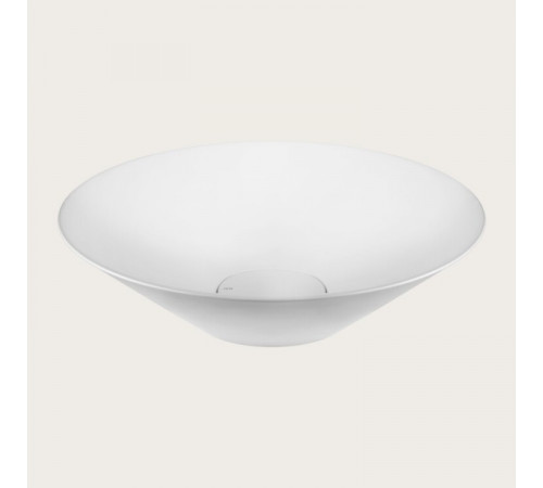 Раковина, Gessi, Ventaglio, шгв 460*460*133, отверстия для смесителя-отсутствуют, цвет-белый матовый