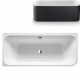 Ванна, Duravit, Happy D.2 Plus, шгв 1800*800*600, цвет ванны-белый, аериловая панель в цвете -графит суперматовый
