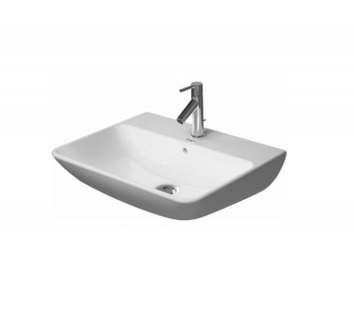Раковина, Duravit, ME by Starck, шгв 600*460*180, отверстия для смесителя-1, цвет-белый