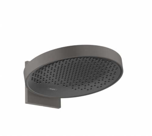 Верхний душ, Hansgrohe, Rainfinity, 360*360, цвет-шлифованный чёрный хром