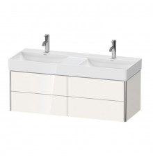 Тумба под раковину, Duravit, XSquare, шгв 1184*460*397, раковина-необходимо заказать, цвет-белый глянцевый