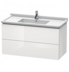 Тумба под раковину, Duravit, L-Cube, шгв 1020*469*558, раковина-необходимо заказать, цвет-белый глянцевый