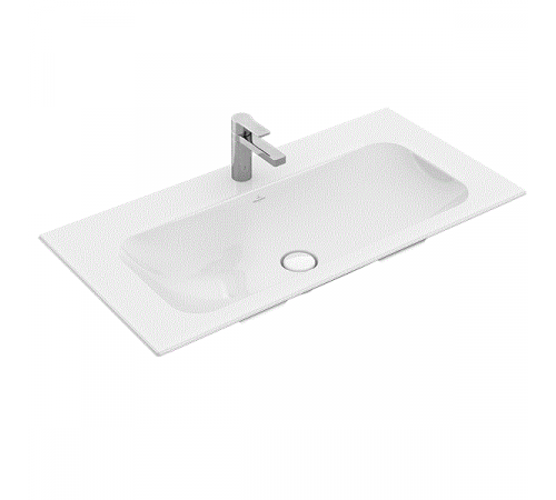Раковина, Villeroy&Boch, Finion, шгв 1000*500*100, CeramicPlus, цвет-альпийский белый