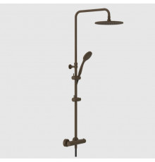 Душевая стойка, Gessi, Minimalistic shower, цвет-Dark Bronze