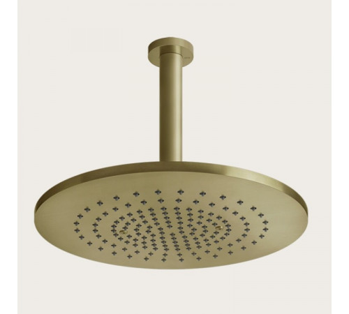 Верхний душ, Gessi, 316 Bath-Shower, 355*355, цвет-Brushed Brass PVD