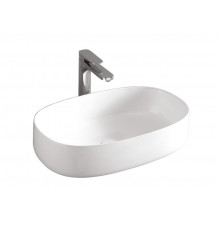 Раковина, Artceram, Cognac, шгв 550*350*145, отверстия для смесителя-отсутствуют, The.Saniglaze, цвет-белый глянцевый (Товар заказной, возврату не подлежит)