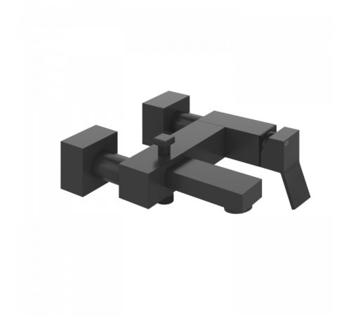 Смеситель для ванны и душа, Gessi, Rettangolo K, цвет-Black XL
