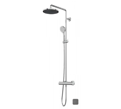 Душевая стойка, Almar, Shower Columns, цвет-Gun Metal Brushed PVD (Товар заказной, возврату не подлежит)
