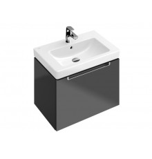 Раковина, Villeroy&Boch, Subway 2.0, шг 650*470, отверстия для смесителя-1 сквозное, 2 промаркированных, цвет-ярко-белый