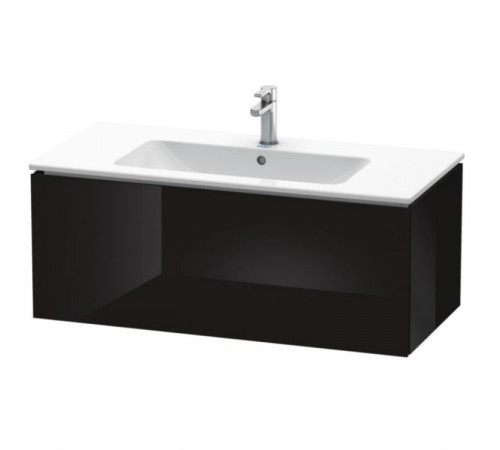 Тумба под раковину, Duravit, L-Cube, шгв 1020*481*400, раковина-необходимо заказать, цвет-чёрный глянцевый