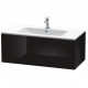 Тумба под раковину, Duravit, L-Cube, шгв 1020*481*400, раковина-необходимо заказать, цвет-чёрный глянцевый