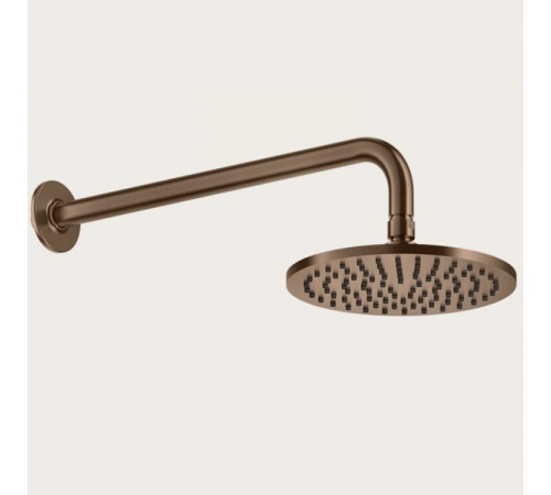Верхний душ, Gessi, Inciso, 200*200, цвет-Copper Brushed PVD