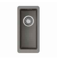 Мойка, OMOIKIRI, Kata, шгв 200*420*160, отверстия для смесителя-отсутствуют, цвет-Leningrad grey