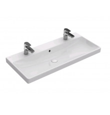 Раковина, Villeroy&Boch, Avento, шг 1000*470, CeramicPlus, цвет-альпийский белый