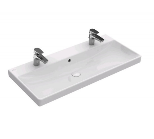 Раковина, Villeroy&Boch, Avento, шг 1000*470, CeramicPlus, цвет-альпийский белый