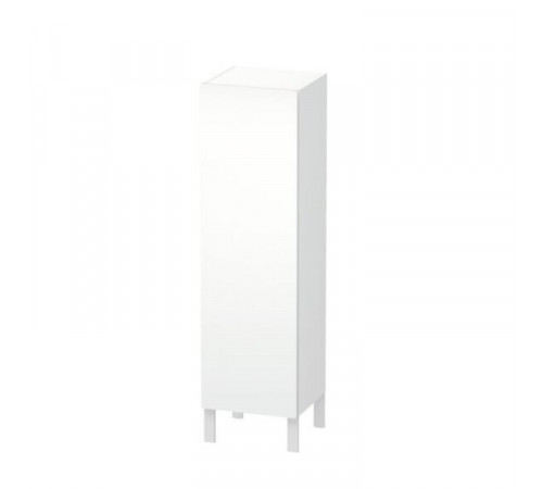 Шкаф-пенал, Duravit, L-Cube, шгв 400*363*1320, петли-слева, цвет-белый матовый