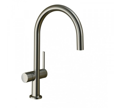 Смеситель для кухни, Hansgrohe, Talis M54, с запорным вентилем, цвет-сталь