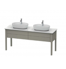 Тумба для консоли, Duravit, Luv, шгв 1783*570*743, раковина-необходимо заказать, цвет-каменно-серый шелковисто-матовый