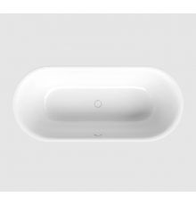 Ванна, Bette, BetteLux Oval, шгв 1800*800*450, BetteGlasur® Plus, цвет-Edelweiss