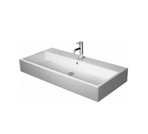 Раковина, Duravit, Vero Air, шгв 1000*470*170, отверстия для смесителя-отсутствуют, цвет-белый