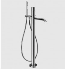 Смеситель для ванны и душа, Gessi, Habito Unito, напольный, цвет-хром