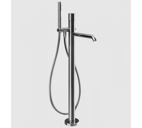 Смеситель для ванны и душа, Gessi, Habito Unito, напольный, цвет-хром