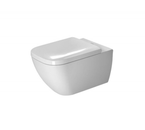 Унитаз, Duravit, Happy D.2, подвесной, шгв 365*540*335, WonderGliss, цвет-белый
