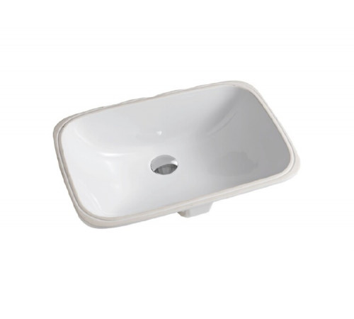 Раковина, Artceram, Washbasins, шгв 565*385*200, отверстия для смесителя-отсутствуют, цвет раковины-белый глянцевый (Glossy White, Bianco lucido)