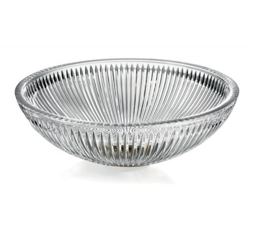 Раковина, 3SC, Elegance, шгв 435*435*160, отверстия для смесителя-отсутствуют, цвет-прозрачный хрусталь/фурнитура-хром