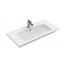 Раковина, Villeroy&Boch, Venticello, шг 1000*500, отверстия для смесителя-1 сквозное, 2 промаркированных, CeramicPlus, цвет-альпийский белый