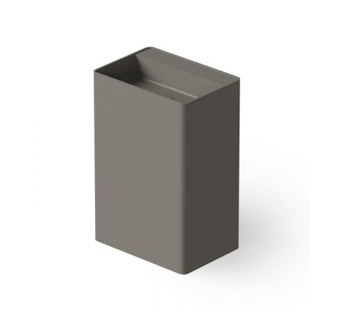 Раковина, DEA Design, Pedestal Basin, шгв 600*420*900, отверстия для смесителя-отсутствуют, цвет-Grey Matt (Товар заказной, возврату не подлежит)