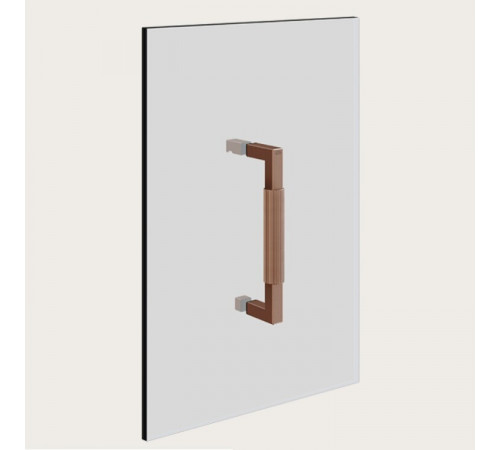 Ручка двойная, Gessi, Shower G Rigato, 200мм, цвет-Copper Brushed PVD
