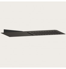 Душевая система, Gessi, Tremillimetri, 195*550, цвет-Black Metal Brushed PVD