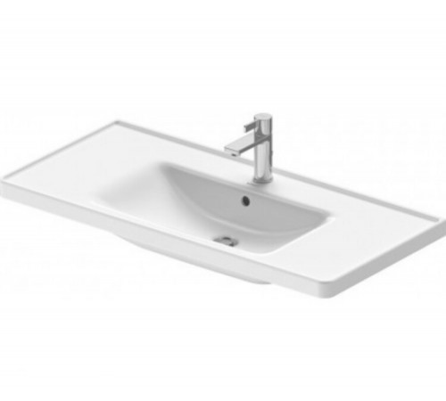 Раковина, Duravit, D-Neo, шгв 1005*480*170, отверстия для смесителя-1, цвет-белый