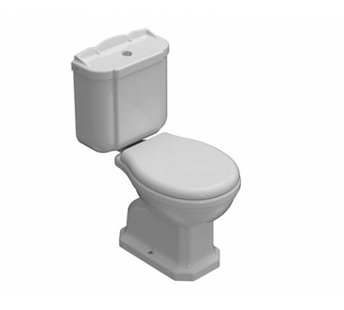 Унитаз, Globo, Paestum, напольный, шгв 380*670*400, CERASLIDE, BATAFORM, цвет-белый