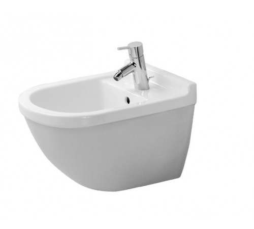 Биде подвесное, Duravit, Starck 3, шгв 365*540*335, цвет-белый