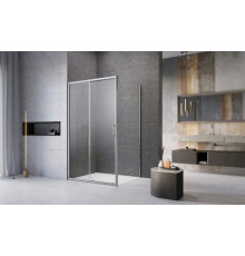 Дверь, Radaway, Premium Pro KDJ, шв 1200*2000, петли-слева, хром, цвет стекла-прозрачный, Easy Clean