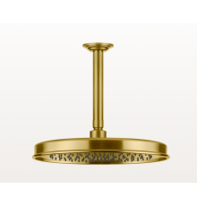 Верхний душ, Gessi, VENTI20, 328*328, цвет-Brushed Gold PVD