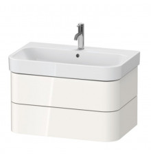 Тумба под раковину, Duravit, Happy D.2 Plus, шгв 775*490*415, раковина-необходимо заказать, цвет-белый