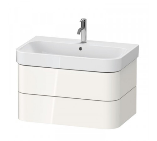 Тумба под раковину, Duravit, Happy D.2 Plus, шгв 775*490*415, раковина-необходимо заказать, цвет-белый