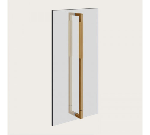 Ручка двойная, Gessi, Shower G Rigato, 600мм, цвет-Warm Bronze Brushed PVD