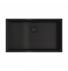 Мойка, OMOIKIRI, TAKI, шгв 740*440*200, отверстия для смесителя-отсутствуют, цвет-графит