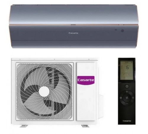 CAS25MW1/R3-B / 1U25MW1/R3, Сплит-система, Casarte, TRIANO, inverter, цвет синий антрацит