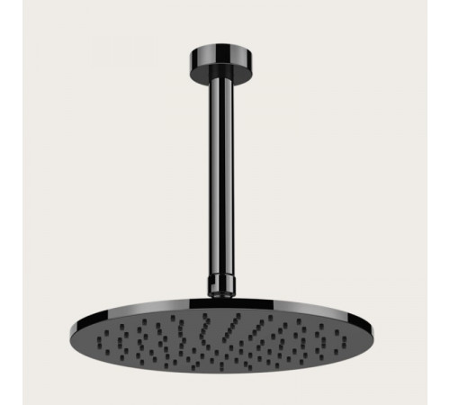 Верхний душ, Gessi, 250*250, цвет-Black Metal PVD