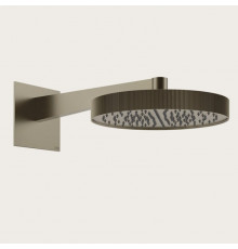 Верхний душ, Gessi, Rigato, 300*300, цвет-Brushed Nickel
