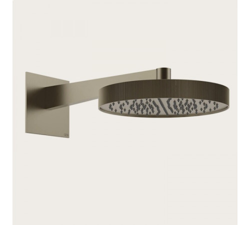 Верхний душ, Gessi, Rigato, 300*300, цвет-Brushed Nickel