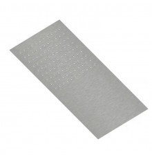 Верхний душ, Quadro design, 220*500, цвет-Steel Brushed