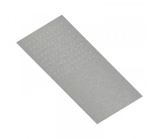 Верхний душ, Quadro design, 220*500, цвет-Steel Brushed