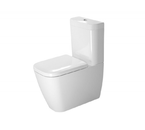 Унитаз напольный, Duravit, Happy D.2, шгв 365*630*415, цвет-белый