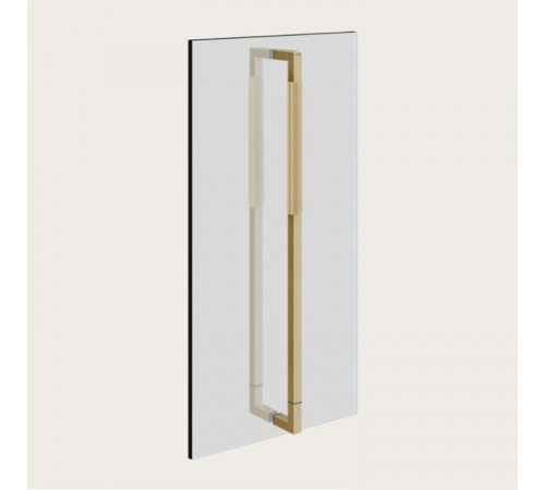 Ручка двойная, Gessi, Shower G Rigato, 600мм, цвет-Brushed Brass PVD